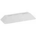 White Weighted Trapezoid Base for Pop-In Awards - 3/4"x4 3/4"